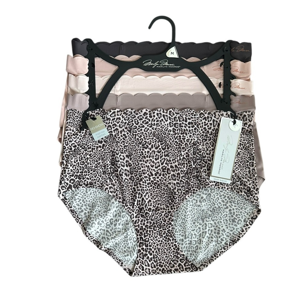 Marilyn Monroe 5-PK No-Show Panties